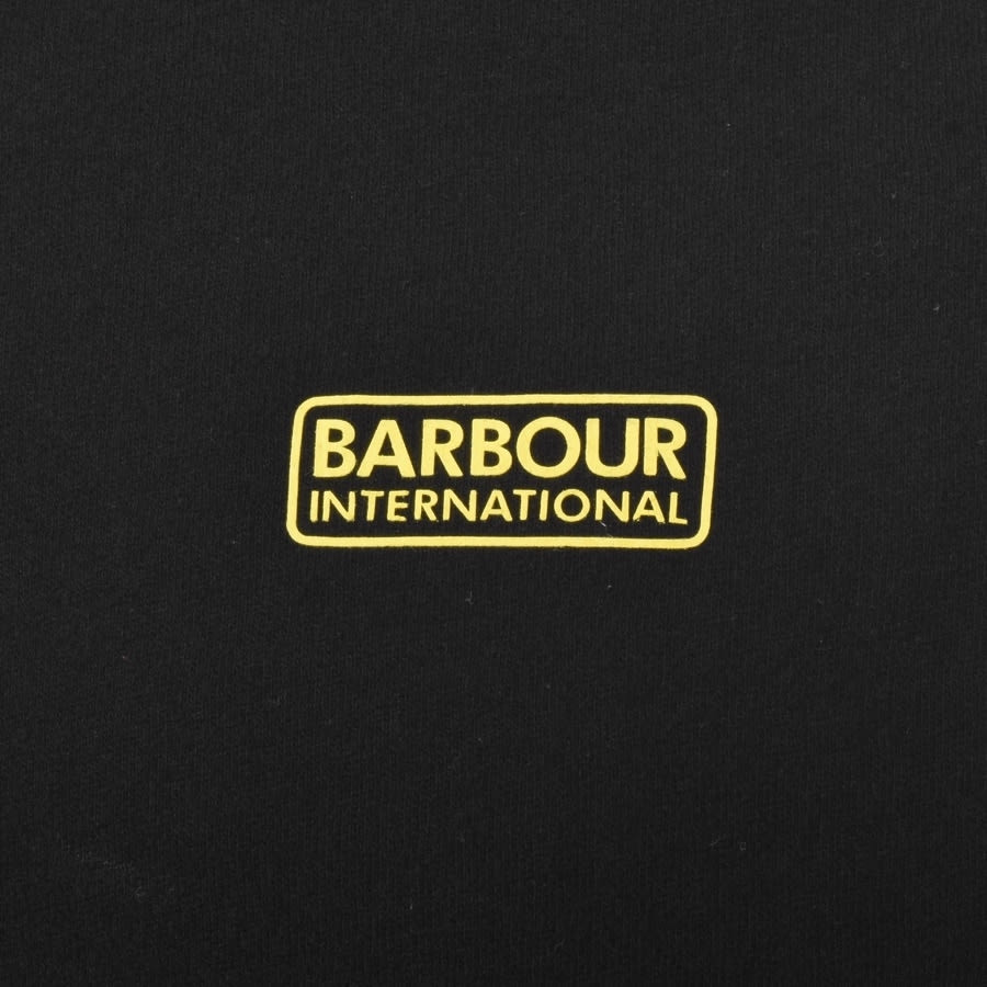 Alternative Image for ProductBarbour International Crew Neck Sweatshirt Black3